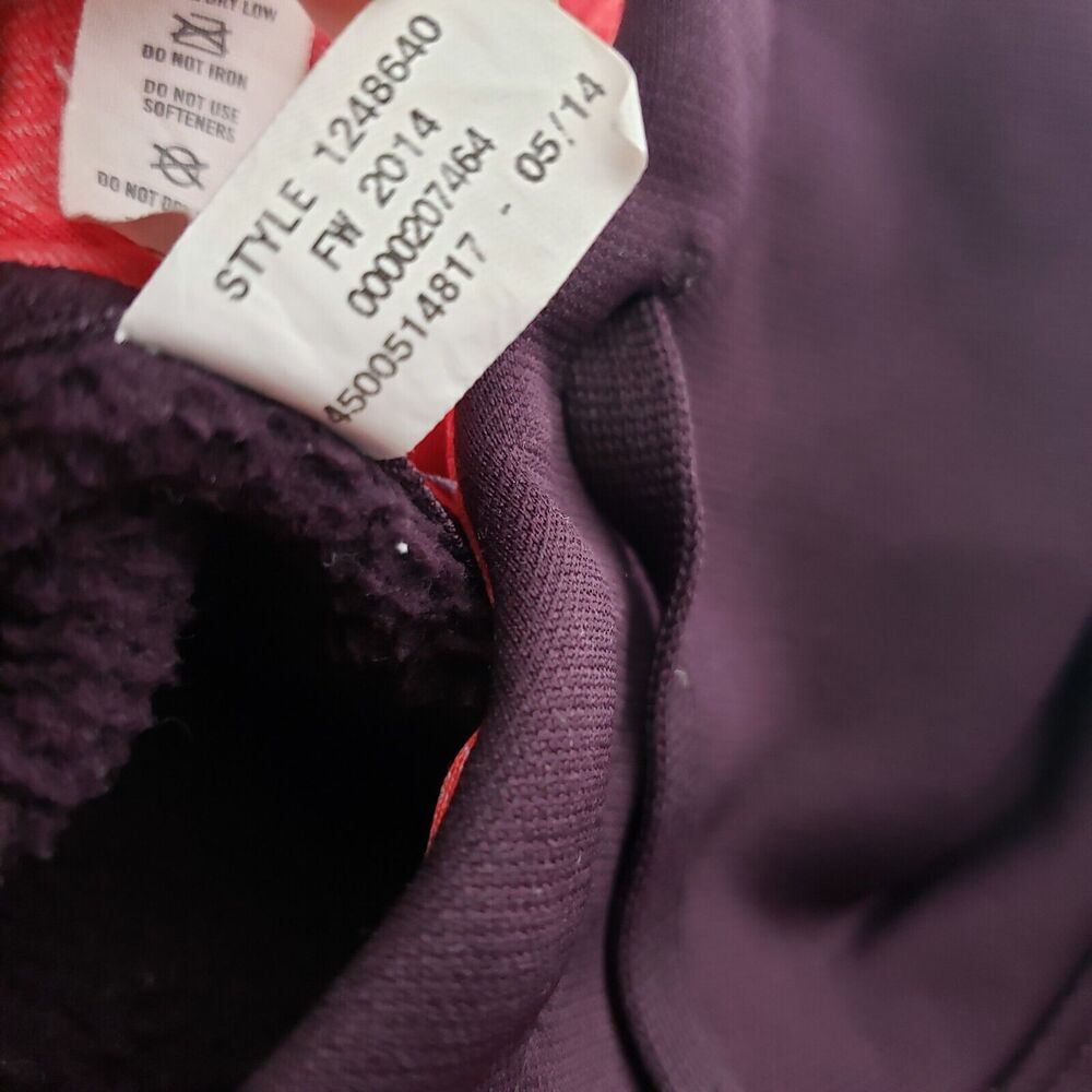 Under Armour Women Hoodie Small Cold Gear Pullover Storm Fleece Big Logo 1248640 - Picture 10 of 10